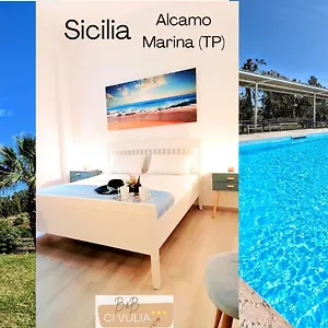  Bed & Breakfast Ci Vulia - Sicilia Sea, Pool, Bbq, Tv, Wi-fi Italia